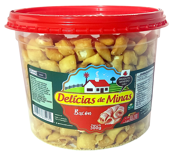 Petisco de Bacon