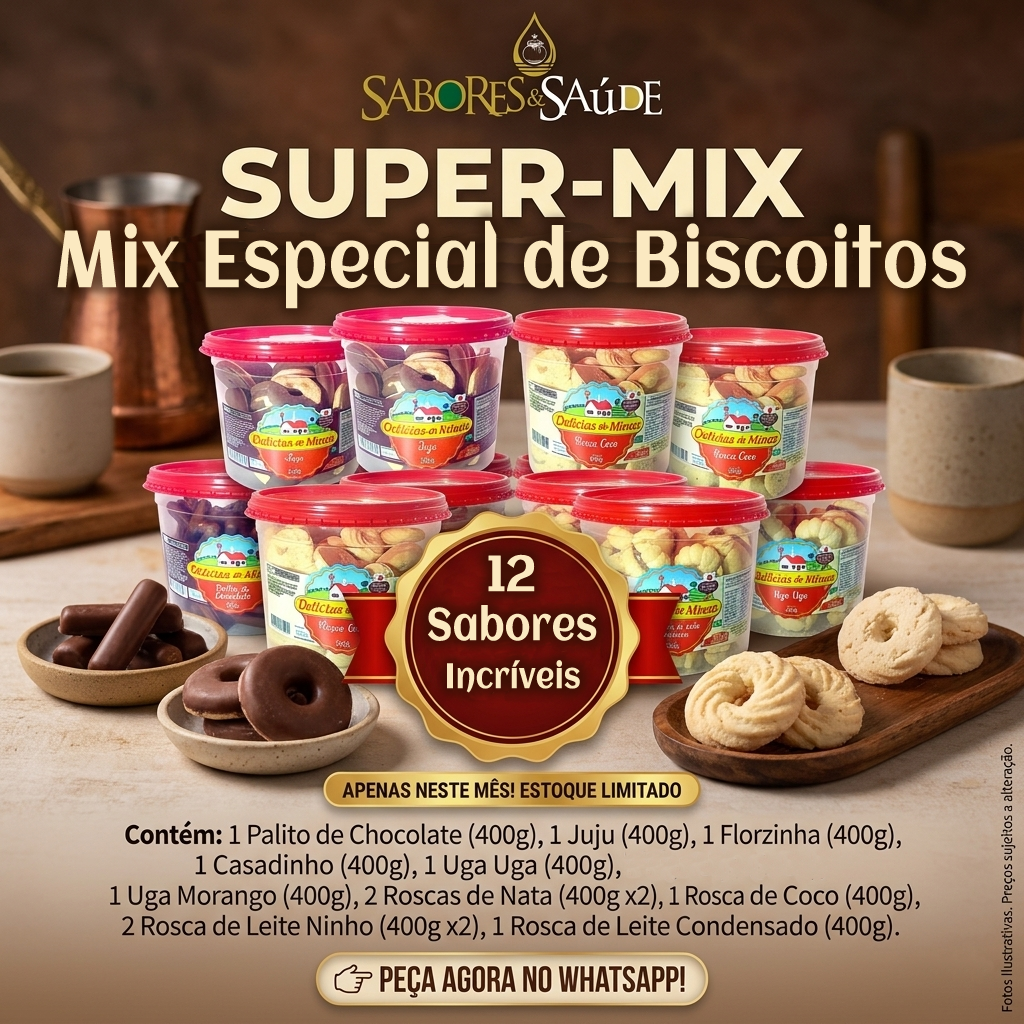 Mix Biscoitos Tradicional